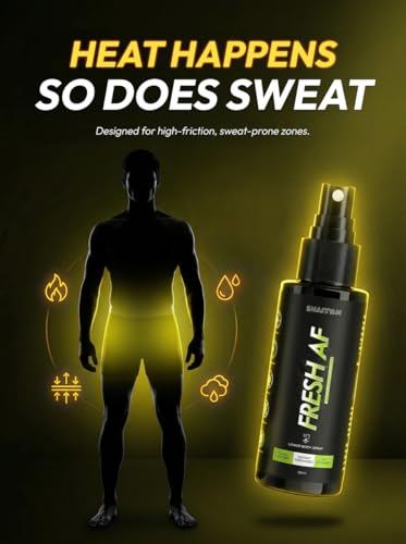 Image of Fresh AF Intimate Spray for Men 50ml Each Bottle (1500 Sprays) | Gym + Travel Combo| Anti Odour Intimate Hygiene Body Spray for Balls & Groin | Pre /Post Gym, Travel & Workout for Clean & Fresh Balls | Forbidden Squeeze & No Mercy