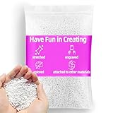 ASBAYSON 12 Oz Moldable Plastic Pellets, Thermoplastic Beads, Reusable Thermal Beads for DIY, Modeling Making Creative Activity, Cosplay, Halloween Vampire Teeth Fangs, Temporarily Repair