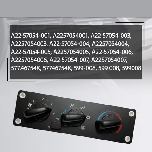 Module AC pour Freightliner M2 100 2002-2010 : Panneau de commande 599-008