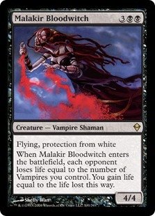 Magic The Gathering - Malakir Bloodwitch (100) - Zendikar