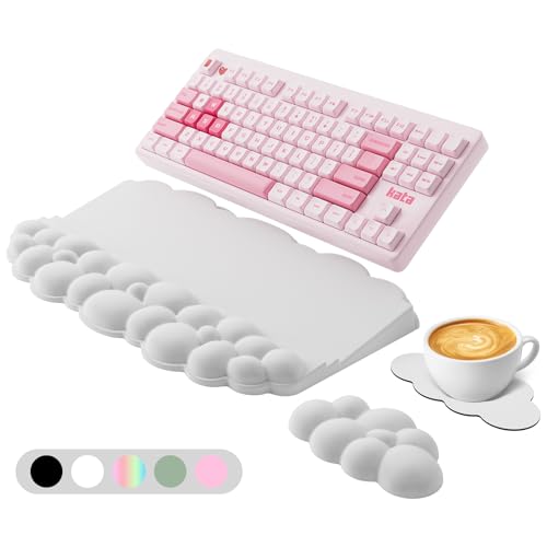 Ergonomic Wrist Rest for Keyboard and Mouse, Soft Memory...