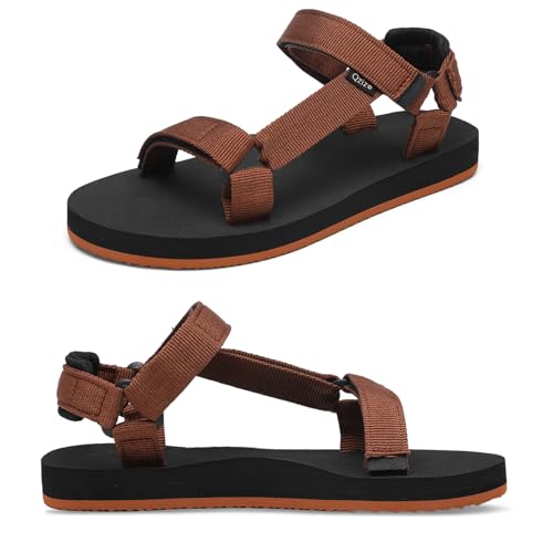 Image of Sport Walking Water Sandals for Women with Arch Support & Adjustable Straps Platform Sandals Women Height Increase