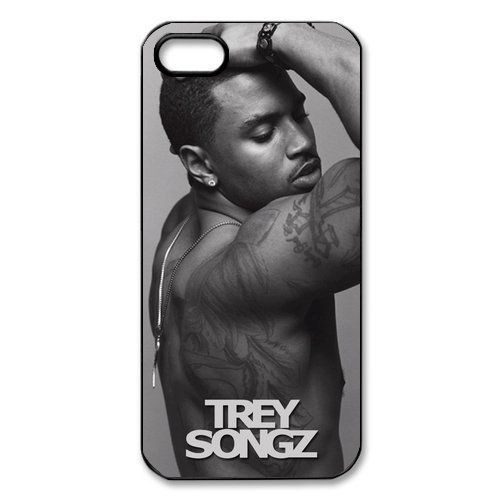 Iris Ortega CTSLR Trey Songz Hard Skin for For iPhone 6 Plus 5.5 Phone Case Cover - 1 Pack - Black/White - 6