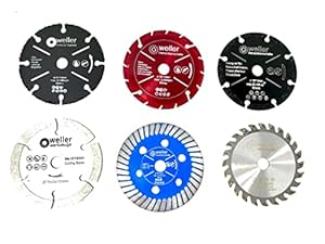Wellerwerkzeuge 6er Trennscheiben Set Ø76mm