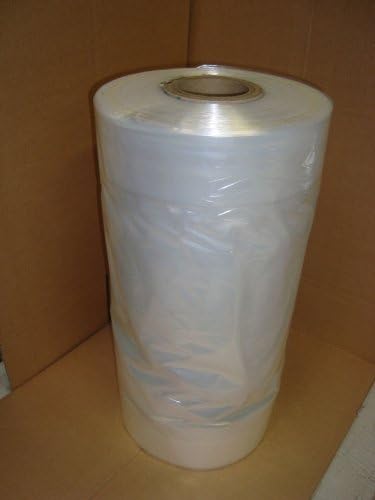 POLYTHENE GARMENT CLOTHES COVER BAG ROLL 48, 10KG ROLL, MADE IN UK by Polythene Garment Roll Cover