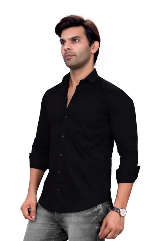 Image of Men's Cotton Regular Fit Fullsleeves Fomal Shirt