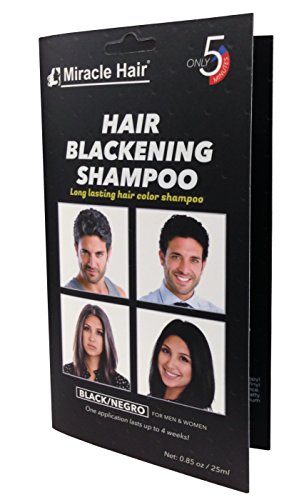 Hair Blackening Shampoo (12-pack) by Miracle Hair