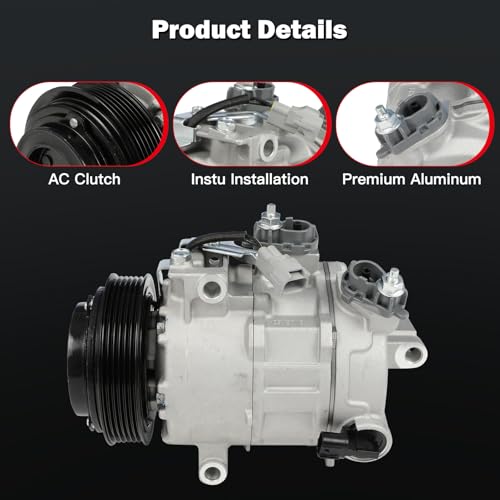 Image of Air Conditioning Compressor for Dodge for Ram 1500 /1500 Classic 4000 5.7L