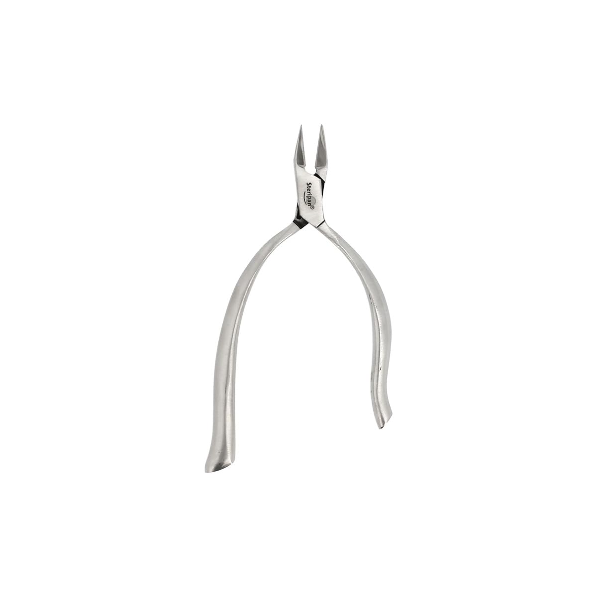 Steripan - Pince à Ongles Incarnés - Ergonomique - Acier Inoxydable - Bec Plat Ultra Fin