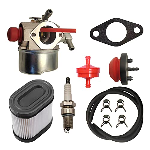 Quaprodur Carburetor Kit 640350 Compatible with Tecumseh 640303 640271 640262 640338 640315,for Toro 20016 20017 20018 Carburetor 6.75HP Recycler Lawn Mower Carb