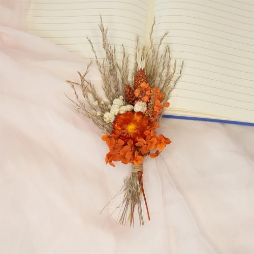 Mini ramo de flores secas Boho estilo D miniatura 5