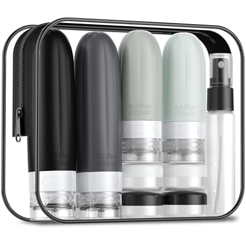 Gemice 16 Pack Travel Toiletries Set Cover