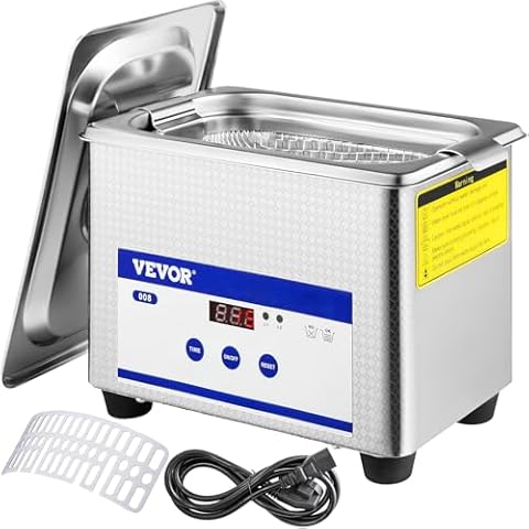 VEVOR Nettoyeur à Ultrasons 0,8 L Cover