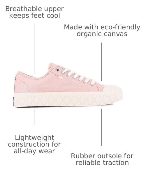 Image of Palladium Unisex Palla ACE Organic Canvas Sneaker
