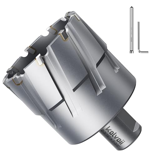 Kolvoii TCT Annular Cutter 2‑3/16" Diameter x 1‑3/8" Depth, Mag Drill Bit