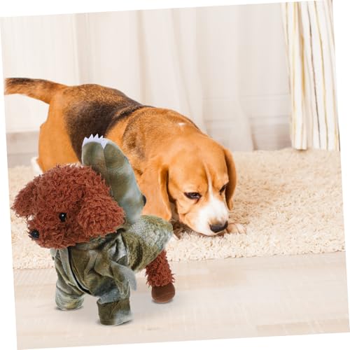 Disfraz Dinosaurio de Peluche para Perros y Gatos miniatura 6