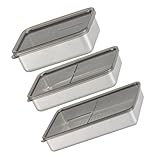Photo Gallery sosoport 3 pezzi contenitori alimentari in acciaio con trasparente scatole salva freschezza impilabili per frigorifero e freezer organizer frutta e capacità Photo Gallery sosoport 3 pezzi contenitori alimentari in acciaio con trasparente scatole salva freschezza impilabili per frigorifero e freezer organizer frutta e capacità