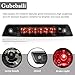 Gubebaili LED 3rd Third Brake Light, Rear High Mount Brake Light Cargo Lamp Fit for Jeep Grand Cherokee 2005-2010 (Smoke Lens+Chrome Housing)