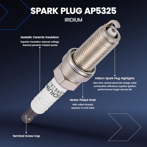 Image of 8 Ignition Coils Pack+8 Spark Plug Kit - Fix Misfires for Porsche Panamera (3.6L /4.8L) & Cayenne (4.8L) 2008-2016 - Repl. UF660 /94860210402 /AP5325