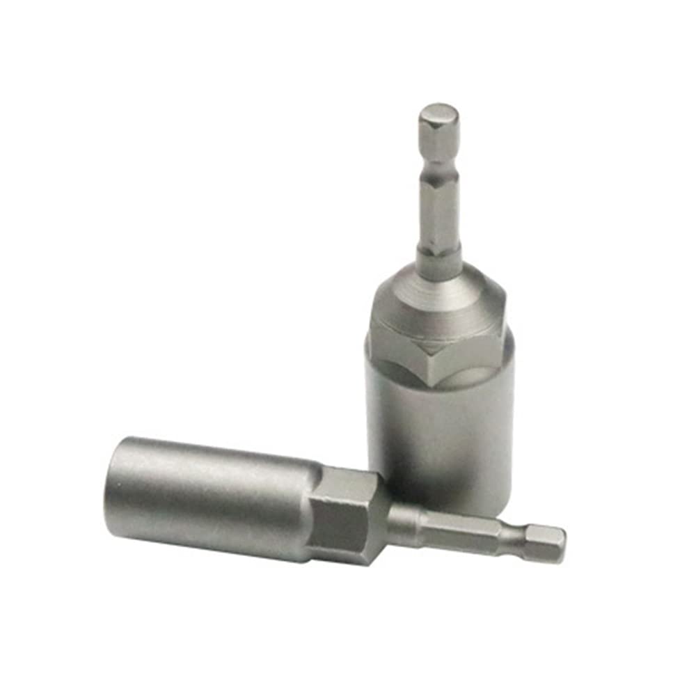 Juego de 15 brocas para destornillador eléctrico, de acero al cromo vanadio, de 5,5 a 19 mm, con llave hexagonal, soporte para brocas de tornillo para taladro eléctrico con estuche de almacenamient