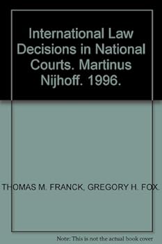 Hardcover International Law Decisions in National Courts Book