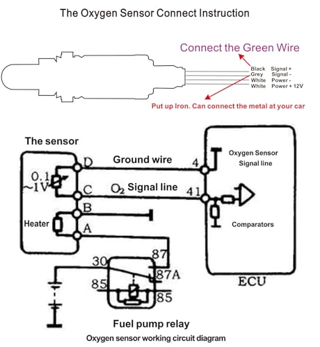 Indicateur de rapport air/carburant 12V pour résoudre les pertes de puissance - 4