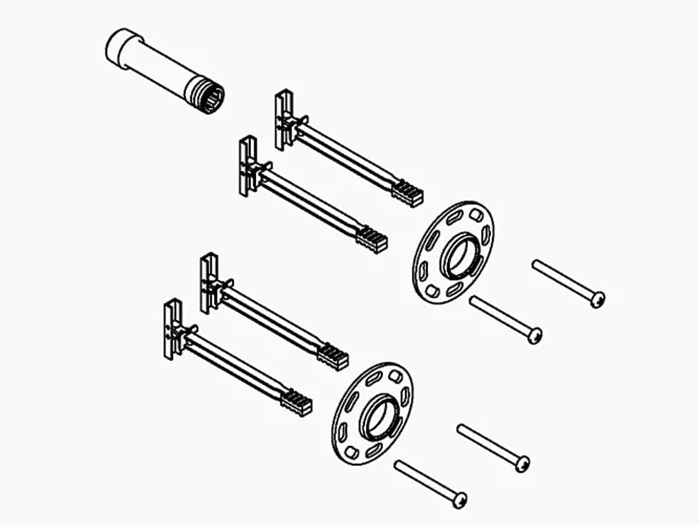 Replacement Part for Kohler 1139527 Hardware Kit