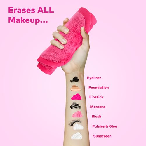 the original makeup eraser pro effortlessly remove all makeup using only water including waterproof mascara eyeliner foundation lipstick sunscreen
