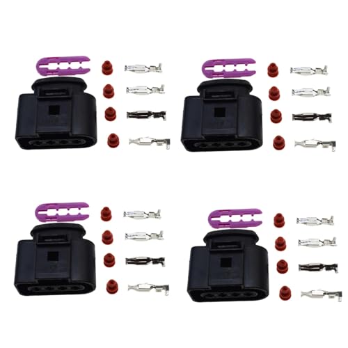 Conector de bujía 1J0998724 para bobina de encendido de A4 L4 y A3 de 2006 a 2009