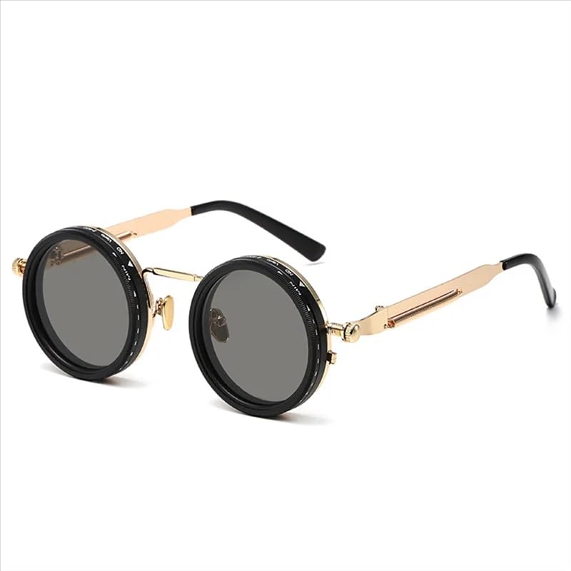 Lunettes de soleil rondes N-D-9 contre la fatigue visuelle intensité variable