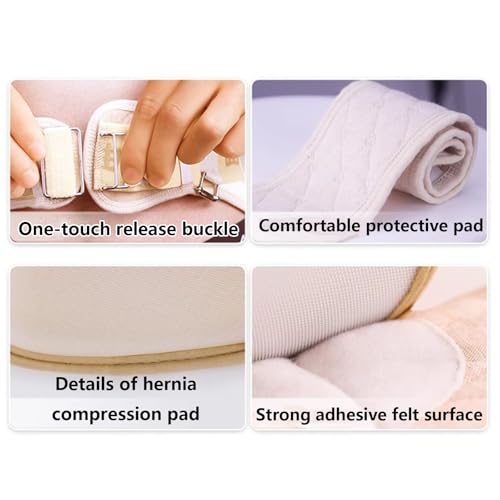 Faja abdominal para hernia masculina, soporte deportivo ajustable miniatura 5