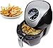 Friggitrice ad aria calda da 5 l, 1500 W, friggitrice ad aria calda, con display touch, friggitrice ad aria calda, friggitrice senza olio, Smart Menu, con timer di allarme/indicatore