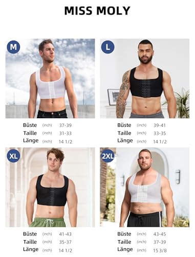 Corset de compression sans manches homme minceur