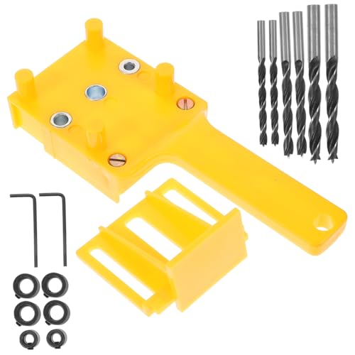 DIYEAH 1 Set Dowel Jointer Tool Kit Portable Carpentry Accessories for Accurate Board Connection and Positioning Durable Handheld Design for Easy Operation 1 DIYEAH 1 Set Dowel Jointer Tool Kit Portable Carpentry Accessories for Accurate Board Connection and Positioning Durable Handheld Design for Easy Operation