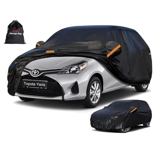 Kayme Heavy Duty Car Cover Waterproof All Weather, Custom Fit for Tesla Model S, Outdoor Full Exterior Cover with Charging Port and Breathable Ventilation Mesh, Sun and Rain Protection. grey