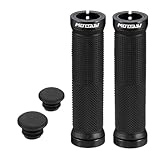 1 Paar Fahrradlenkergriffe, rutschfeste ergonomische weiche Gummigriffe, professionelle Mountainbike-Griffe für Erwachsene, geeignet für die meisten Fahrräder (schwarz)