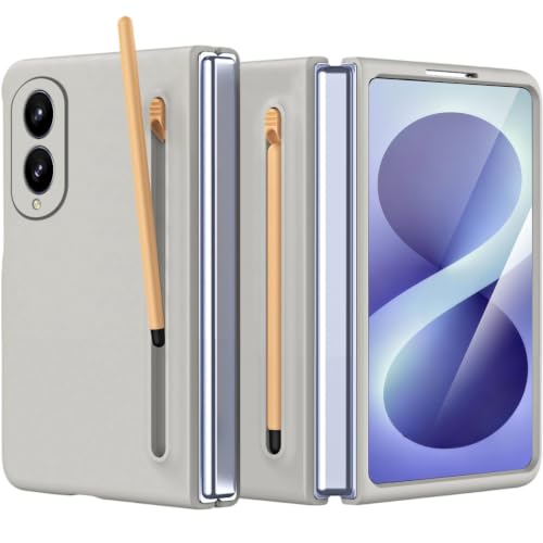 �y�X�N���[���t���Epen���zNINKI�K��galaxy z fold 8 �p�P�[�X �y�����[�^(���C�g�O���[) | �����Y �J�����ی� �����ɗD���� �X�N���b�`�h�~ �܂��ݎ� �ϏՌ� �s�b�^���Ή� �l�C galaxy z fold 8 case