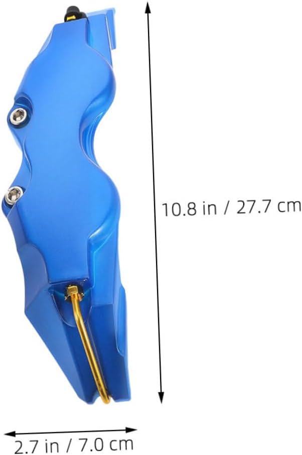 1pair Stylish Brake Caliper Cover High Strength Wheel Aesthetic Caliper Guard for Dynamic Car Look Easy Installation Broad Compatibility Vehicle Aesthetics