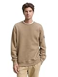 Sacs : sans poches TOM TAILOR Sweat-Shirt pour Homme, 38874 - Palm Cashmere Structure, M