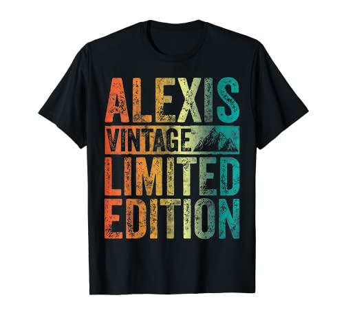 Personalized Name Shirt Alexis Vintage Limited Edition T-Shirt