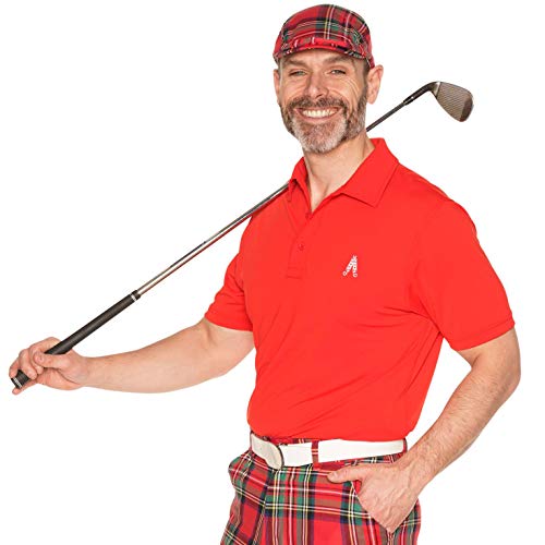 Royal & Awesome Golf Shirts for Men, Golf Polos for Men, Crazy and Funny Shirts for Men's, Bright, Colorful Design4