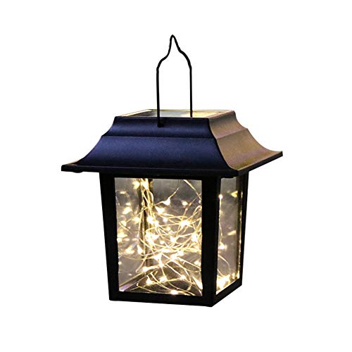 Preisvergleich Produktbild KeKeandYaoYao Solarbetriebene LED Wasserdicht Hängende Sternenlaterne Outdoor Garden Yard Pathway Licht Dekor Lampe 3#