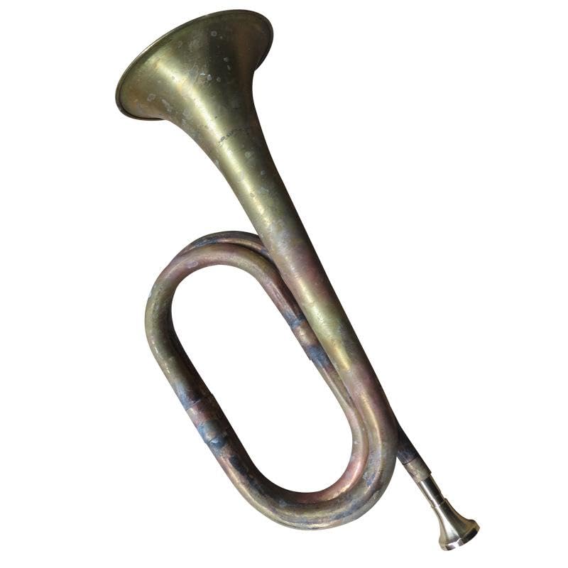 DYNWAVE Blowing Bugle Music Instrument Professional Cavalry Trumpet Marching Bugle for