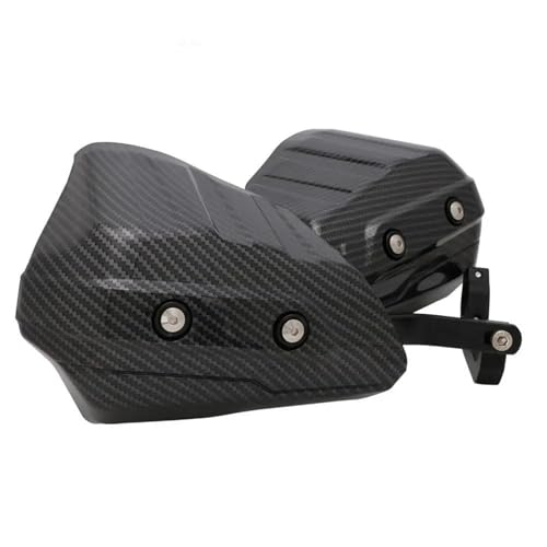 Protège-mains moto look carbone élégant et robuste pour votre CRF1000L