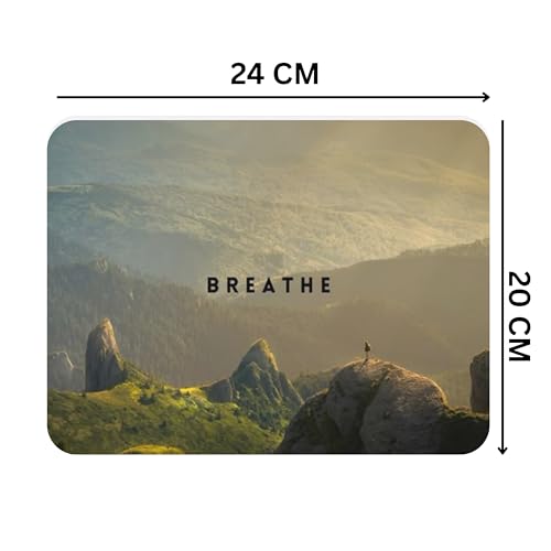 Image of WRAPPING STUDIO Motivational Mouse Pad for PC and Laptop, 24x20 cm, Anti-Slip, Smooth Surface, Marvel Design, Perfect for Office, Home & Gaming