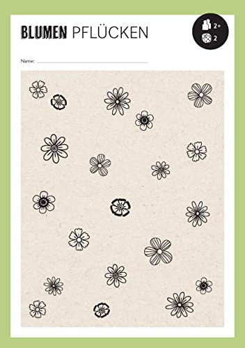 Würfelspiele | Spielspaß für Groß und Klein: Nachhaltiger Spieleblock auf Recyclingpapier mit über 300 Vorlagen für die ganze Familie | Würfel-Spielblock für Spieleabende (pen2nature books)