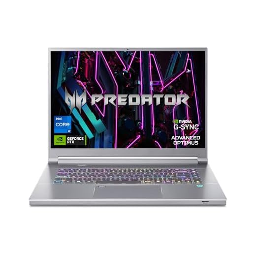 Acer Predator Triton 16 Gaming/Creator Laptop | 13th Gen Intel i7-13700H | NVIDIA GeForce RTX 4070 | 16" WQXGA 240Hz G-SYNC Display | 16GB DDR5 | 1TB PCIe Gen 4 SSD | Killer WiFi 6E | PT16-51-76XZ