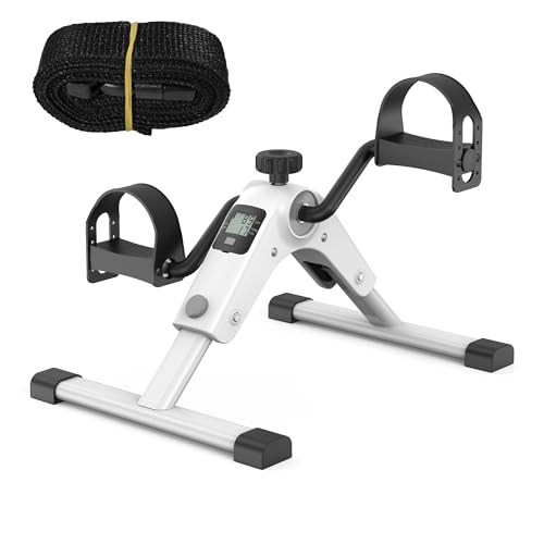 MOMODA Under Desk Bike Pedal Exerciser LCD Display Portable