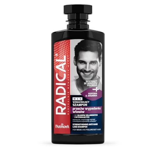Farmona Radical Men Strengthening Anti Hair Loss Shampoo for Weak Hair 400ml