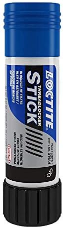 Loctite 248 Blue Threadlocker Glue Stick: All-Purpose, Medium-Strength, Anaerobic, No Drip, General Purpose, Works on All Metals | Blue, 19 Gram Wax Stick (PN: 37614-504466)